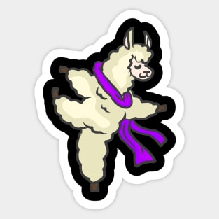 Alpaca Llama Farmer Farmer Funny Sticker